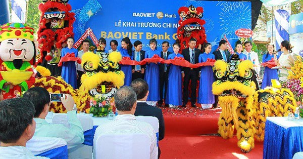 Cho thuê nhà bạt - Lễ khai trương chi nhánh Baoviet Bank Gia Lai