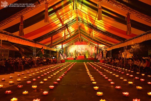 Đại lễ Vu Lan tại tổ đình Chùa Keo Thái Bình