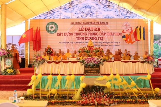 Cho thuê nhà bạt trong Lễ Khởi công trường TC Phật học Quảng Trị