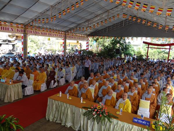 Cho thue nha bat tổ chức Lễ bổ nhiệm trụ trì tu viện An Lạc Lâm Đồng